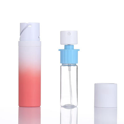 Botellas con bomba de spray rotatoria de 10 ml, 15 ml y 20 ml, botellas de perfume de plástico, botellas de perfume de maquillaje, botellas pequeñas