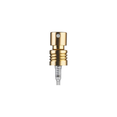 13mm 15mm 18mm 20mm 24mm 28mm Cerradura de tipo tornillo de aluminio Oro brillante plata rociador de niebla fina con clip para botella de perfume de vidrio
