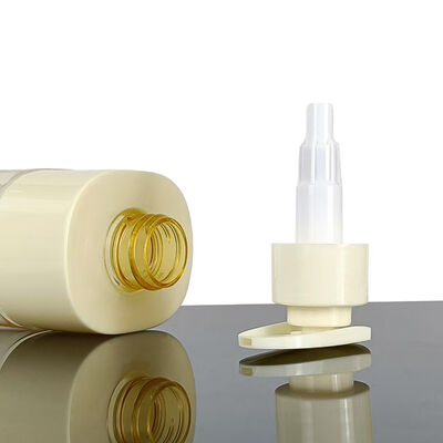 Botellas de plástico de hombro plano de 300 ml con bombas de loción Conjunto completo de botellas de loción Loción de jabón líquido