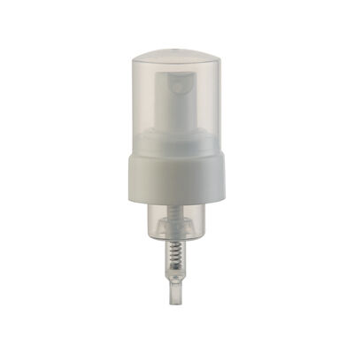 Bomba dispensadora de jabón de espuma cosmética de plástico de 28 mm, 30 mm y 32 mm con tapa para botellas de limpiador facial y cuidado de la piel