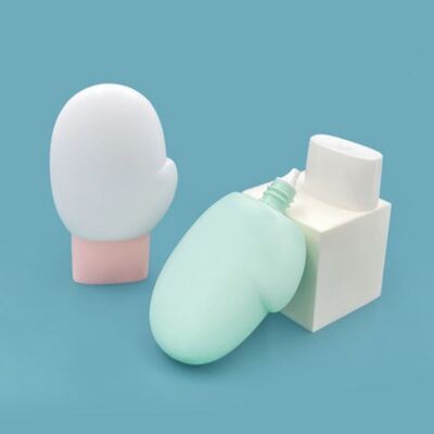 Botella de protector solar en forma de dedo para protección solar portátil para actividades al aire libre en la playa