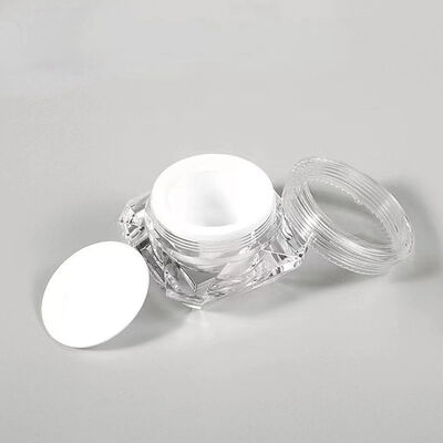 3g 5g Small Capacity Colorful PS Plastic Cream Jar Skin Serum Eye Cream Sample Container