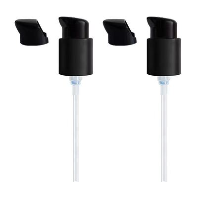 24/410 Bomba de crema de tratamiento de la base cosmética de plástico para botellas Embalaje de plástico para el cuidado de la piel con rociador para botellas Embalaje industrial