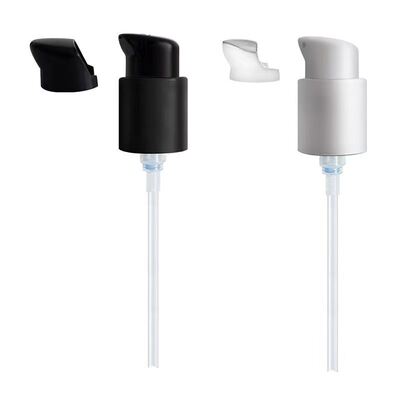 24/410 Bomba de crema de tratamiento de la base cosmética de plástico para botellas Embalaje de plástico para el cuidado de la piel con rociador para botellas Embalaje industrial