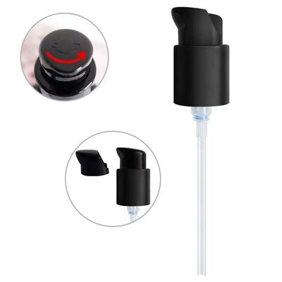 24/410 Bomba de crema de tratamiento de la base cosmética de plástico para botellas Embalaje de plástico para el cuidado de la piel con rociador para botellas Embalaje industrial