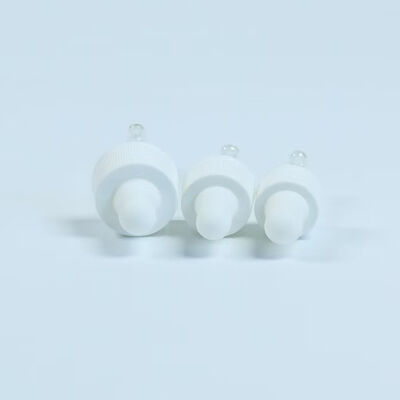 Tapón cuentagotas de silicona para aplicación de cuidado de la piel con aceite esencial y tubo de vidrio de 18 mm y 20 mm