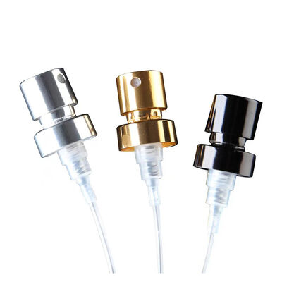 Atomizadores de perfume de aluminio electroplateado de 13 mm, 15 mm, 20 mm, bomba pulverizadora de niebla fina