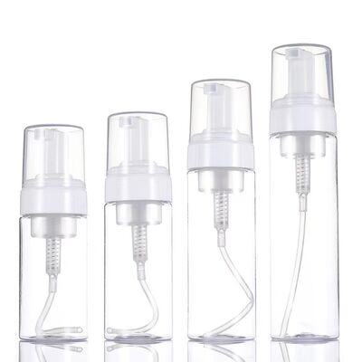 Venta al por mayor Botella de bomba de espuma de plástico de 100 ml 150 ml 200 ml para jabón de espuma
