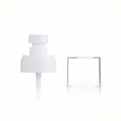 Venta al por mayor 24/410 bomba de crema bomba de loción Diámetro exterior 37mm con AS Clear Cap