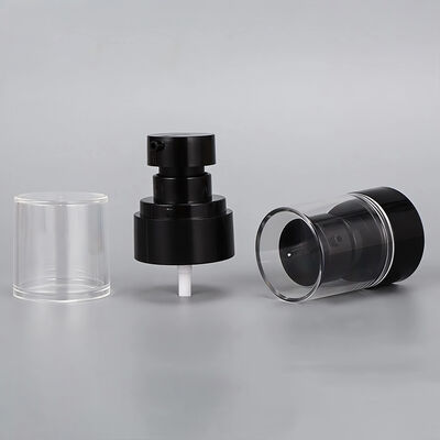 Venta al por mayor 24/410 bomba de crema bomba de loción Diámetro exterior 37mm con AS Clear Cap