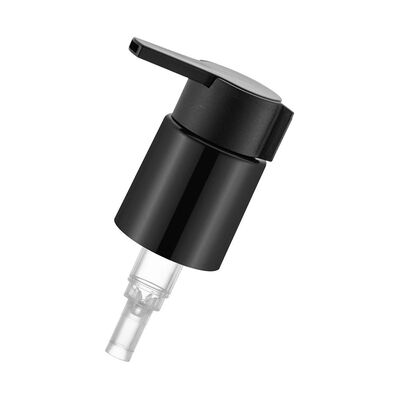 Diseño de clip 24mm 28mm bomba dispensadora de crema utilizada para el paquete de cuidado personal