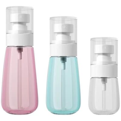 Dispensador cosmético recargable premium de 30/60/100 ML, botella pulverizadora de niebla PET, loción, acondicionador, desinfectante de manos