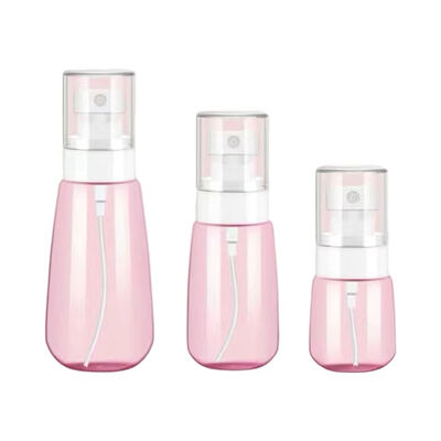 Dispensador cosmético recargable premium de 30/60/100 ML, botella pulverizadora de niebla PET, loción, acondicionador, desinfectante de manos