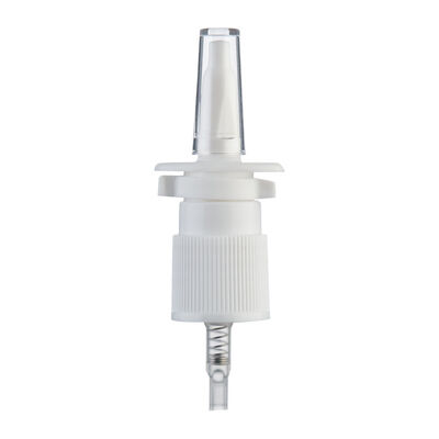 30/410 Nasal Spray Pump Mist Sprayer with Colorful Cap Non Spill Bottle Stopper with Long Nozzle for Screw-On Closure