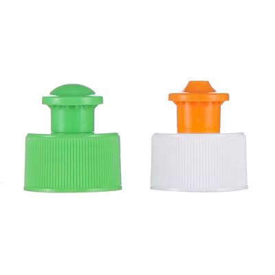 20 mm 24 mm 28 mm tapas de botellas de plástico para su uso con tapas de plástico de extracción de plástico tapa corredera de plástico boca tapa de botella