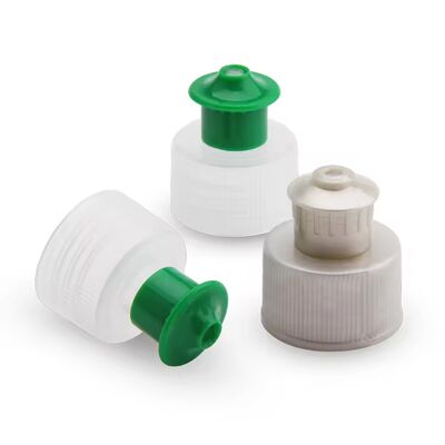 20 mm 24 mm 28 mm tapas de botellas de plástico para su uso con tapas de plástico de extracción de plástico tapa corredera de plástico boca tapa de botella