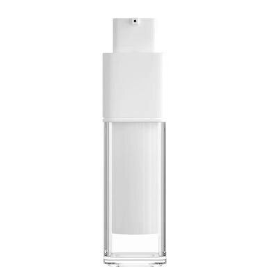 Rotating Design 15ml 30ml 50ml Plastic Airless Pump Bottle Used for Skincare Package