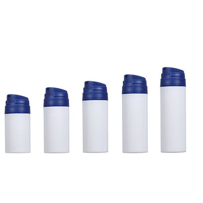 Popular Style 30ml 50ml 100ml Airless Dispenser Pump Bottle with PP Over Cap