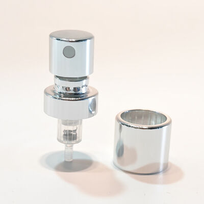 botella plástica plástica del rociador de la encrespadura del oro del rociador nasal del perfume continuo de 15m m 20m m