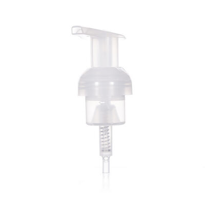 Dispensador de bomba de espuma de mousse de 40 mm y 42 mm Pulverizador de bomba de plástico Herramienta de limpieza facial tapa de mano