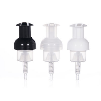 Dispensador de bomba de espuma de mousse de 40 mm y 42 mm Pulverizador de bomba de plástico Herramienta de limpieza facial tapa de mano
