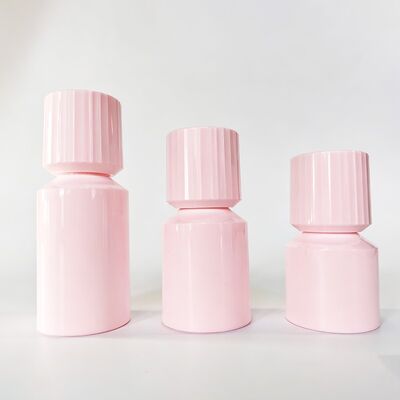 Personalización privada de aire plástica de la ayuda de la botella del dispensador de la cabeza 30ml 50ml 80ml 100ml de la bomba de tornillo