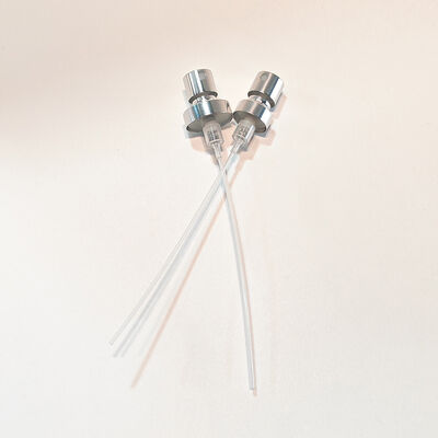 Pulverizador de niebla fina de perfume de aluminio de 15 mm y 20 mm con soporte de efecto continuo