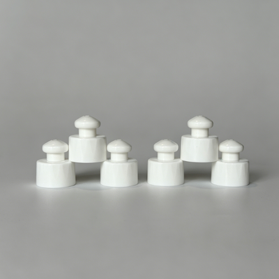 28mm Push Pull tapa de plástico para deportes para botellas tapas de distribución para botellas tapa de tornillo plástico