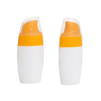50 ml Varios colores premium personalizados Protector solar a prueba de fugas Botella de compresión portable Contenedor de cosméticos de viaje