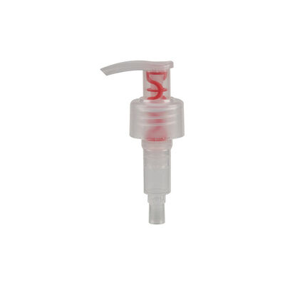 Bomba de emulsión de plástico totalmente ecológica de 24 mm y 28 mm Bomba de distribución reutilizable para cuidado personal
