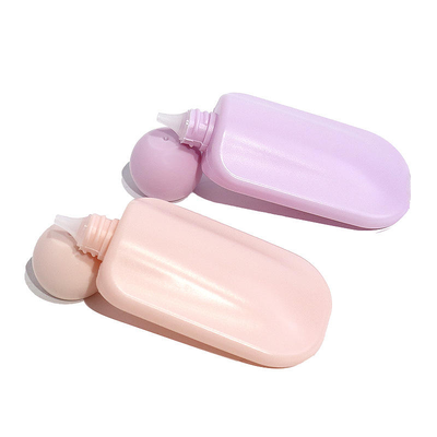 Gratuito Quadrado Cara Quadrado Crema Para Manos Botella 40ml PET Pump Loción de protector solar para el cuidado de la piel Embalaje cosmético con logotipo personalizado