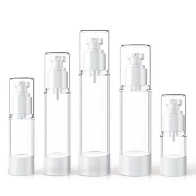 Botella de pulverización de vacío rosa clara sin aire 15ml 30ml 50ml Recargable Mini Cosmético Pulverizador de niebla fina portátil de viaje vacío Toner para el cuidado de la piel Perfume Atomizador Contenedor de embalaje de belleza de plástico