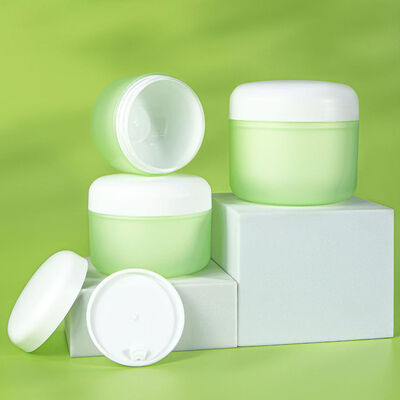 Matte Mold 50g 100g 200g PP Material Cream Jar with Hand-pull Gasket Support Printing