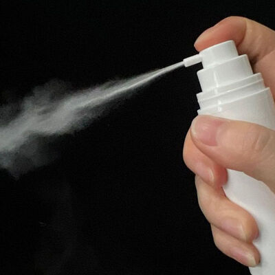 Botella de bomba cosmética sin aire blanca para crema para el cuidado de la piel, loción y sérum