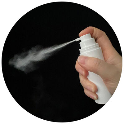 Botella de bomba cosmética sin aire blanca para crema para el cuidado de la piel, loción y sérum
