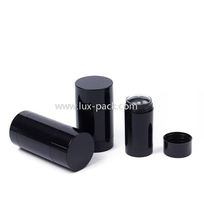 15g 30g 50g 75g Envase de desodorante giratorio de plástico PP Tubo recargable para protector solar Envase cosmético para bálsamo corporal