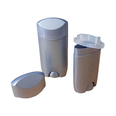 Envase de bálsamo desodorante vacío, redondo, para bálsamo sólido, botella de barra, 50g, 80g, elegante paquete para cuidado de la piel