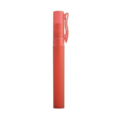 Botella de perfume de plástico PP de 15 ml y 30 ml con atomizador de presión