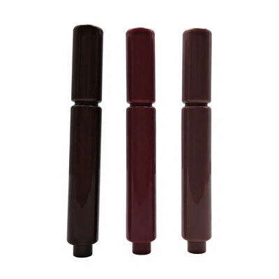 2.4g Press Lipstick Tube Empty Push up Plastic Lip Balm Container Glossy Color Cosmetic Lipstick Packaging Tube