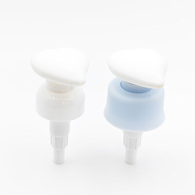 24/410 28/410 2CC PCR Recycled PP Lotion Dispenser Pump Metal-Free All Plastic Spring with Clip Lock