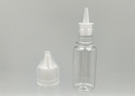 Botellas plásticas no tóxicas recargables del dropper de las botellas del dropper de ojo del ANIMAL DOMÉSTICO suave
