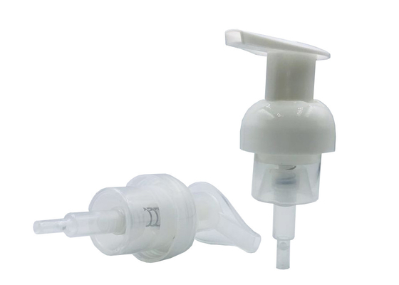 Bomba dispensadora de espuma limpiadora facial de 30 mm y 40 mm, plástico, resorte interno de PP