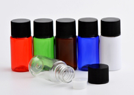 ACARICIE los pequeños envases plásticos de la botella de los PP, botellas plásticas redondas 10ml con las tapas