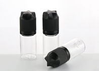 Acaricie el claro vacío material Bootle de la capacidad de la botella de aceite del humo 30ml con el casquillo negro