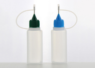 La botella de aceite material del humo del PE modificó la serie 15ml 30ml de la aguja para requisitos particulares del casquillo de los colores