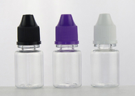 Botella PETG cosmética redonda transparente con tolerancia de capacidad de ± 5%