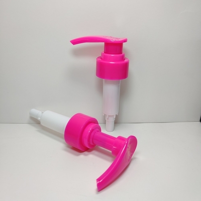 Bomba de loción de plástico duradero de alta calidad de 24/28MM con soporte de personalización y cierre de rosca para loción