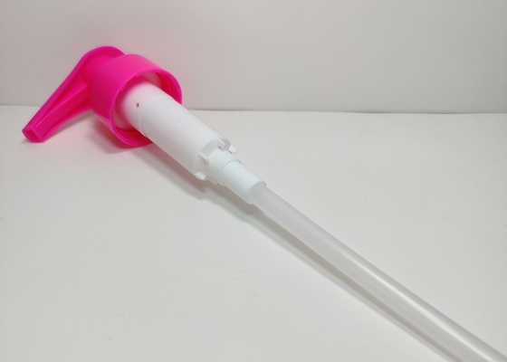 Bomba de loción de plástico duradero de alta calidad de 24/28MM con soporte de personalización y cierre de rosca para loción