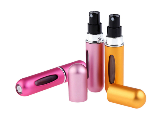 Conveniente 5ml 10ml cosmético pluma pulverizador botella de pulverización para viajes Atomizador de perfumes