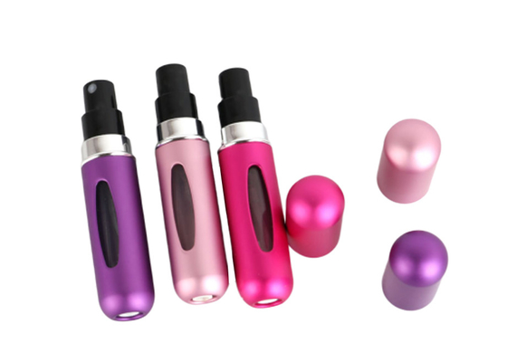 Conveniente 5ml 10ml cosmético pluma pulverizador botella de pulverización para viajes Atomizador de perfumes